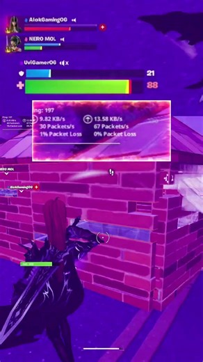 How Do You Fight on 200 Ping?! 😭 | #fortniteshorts