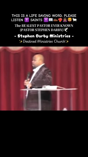 Pastor Stephen Darby: Life-Saving Words & Discernment