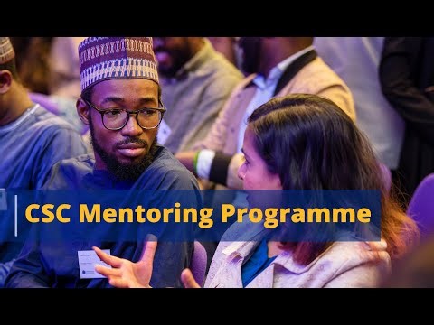 2025 - 2026 CSC Mentoring Programme - introductory webinar for doctoral pairings