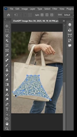 Add 🔥 Design To Carry Bag Using Photoshop Mockup Tutorial