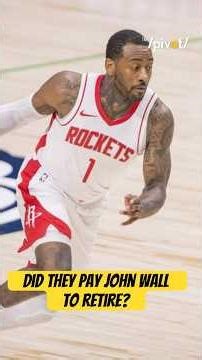John Wall responds to saying he was paid to retire in Houston #nba #basketball