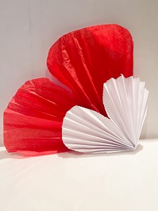 Folded Paper Heart