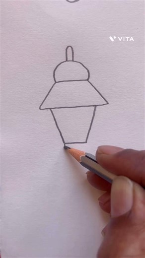 How to draw a 🏮⚡️LIGHT!! #shorts #light