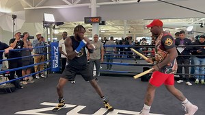 626K views · 6.1K reactions | Deontay Wilder and Malik Scott run through various drills during Wilder’s media workout today. #WilderHelenius | Premier Boxing Champions | Facebook