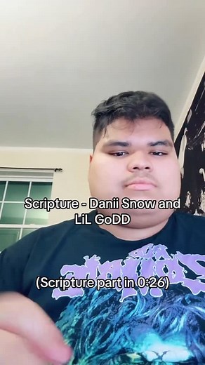 Fat guy named big cheezy on Instagram: "#daniisnow #dannisnow #scripture #cover"