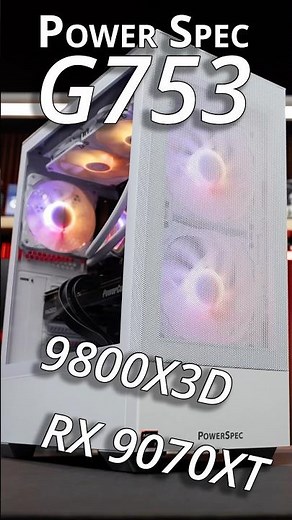 The Radeon 9070 XT In A Prebuilt PC | PowerSpec G753