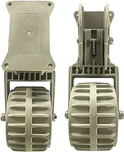 New Inflatable Boat Launching Wheels Flipup Dinghy Wheeler Nylon Ribs Towing Wheels