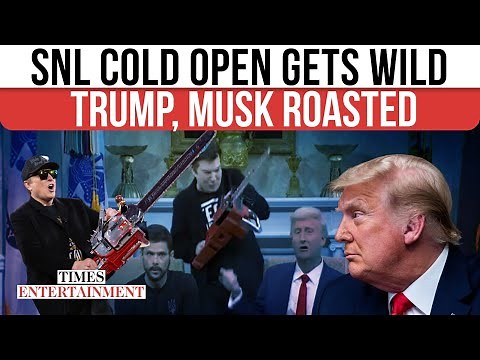 SNL Cold Open ROASTS Trump-Zelensky Oval Office Tensions; Mike Myers SHOCKS As Musk | WATCH