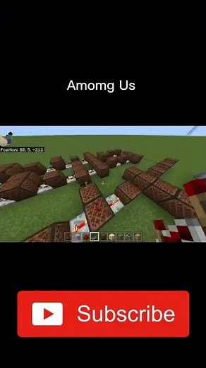 Among Us Theme Song on Minecraft Noteblocks! 👩‍🚀