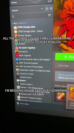 top ten steam family moments #fyp #steam #games #gaming #persona | steam games