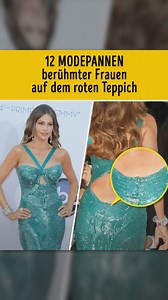 12 Modepannen weiblicher Stars auf dem roten Teppich | Sonnenseite