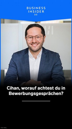 Cihan Sügür ist Head of Corporate Development & Strategy in einer großen deutschen Beratung. In der Reihe “Inside Consulting mit Cihan” verrät er Business Insider exklusiv, worauf er in Bewerbungsgesprächen besonders achtet. | Business Insider Deutschland