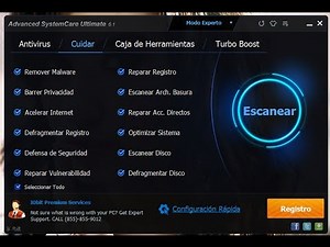 Advanced SystemCare - Programa para Limpiar, optimizar y proteger el ordenador