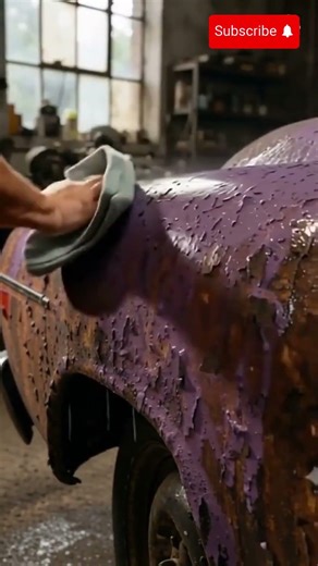Satisfying Rust Removal from Old Car | Amazing Transformation