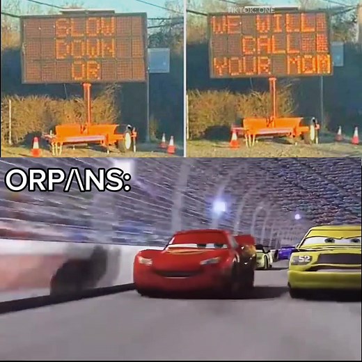 How You Look with a Flashlight: Lightning McQueen Edition