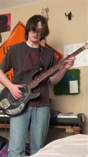 red hot chili peppers - get up and jump (bass) #bass #basscover #redhotchilipeppers #slapbass