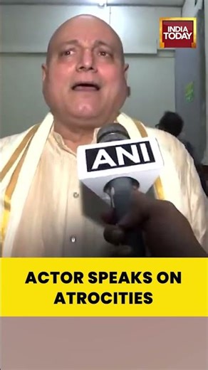 Actor Manoj Joshi Reacts to Alleged Atrocities Against Hindus in Bangladesh