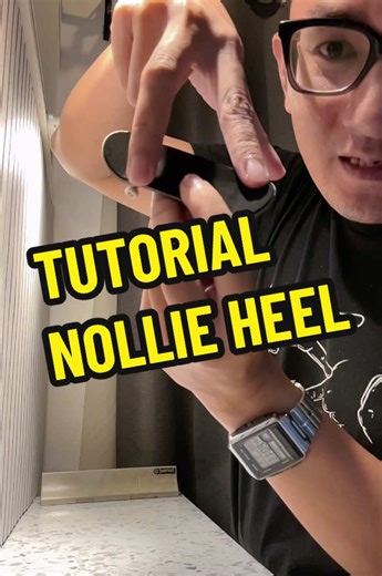 Membalas @RKZ Tutorial nollie heel nih guys! Next kita bikin tutorial trick apa lagi? Komen boleh, yang gampang2 aja ya! 🤣 #fingerboardtutorial #fingerboardtricks #fingerboarding #woodclubfingerboarding #woodclub