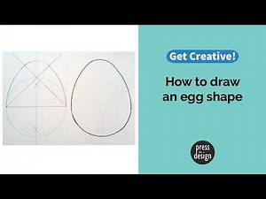 How to draw an egg shape