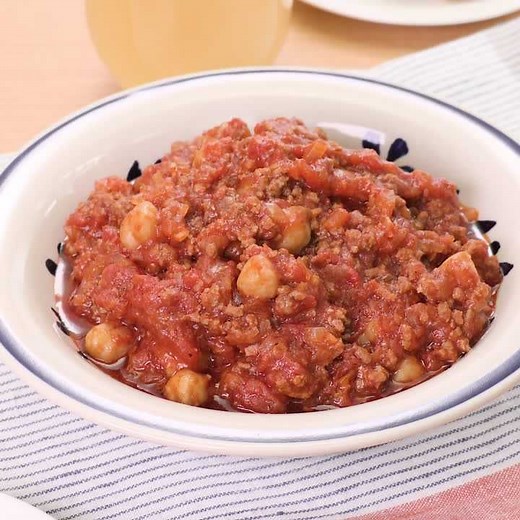 おつまみにおすすめ！ ひよこ豆のチリコンカンのレシピ動画・作り方 | デリッシュキッチン