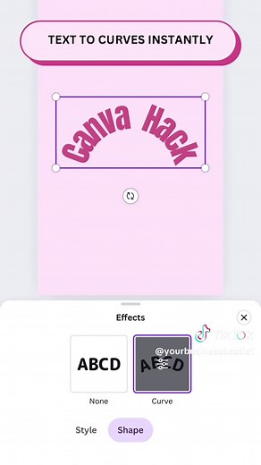 Easily Curved Text in Canva for Stunning Designs