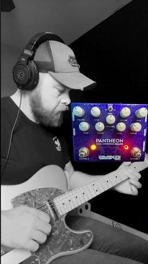 ‪@wampler_pedals‬ pantheon dual overdrive deluxe #guitar #guitarplaying #stringjoy #wamplerpedals