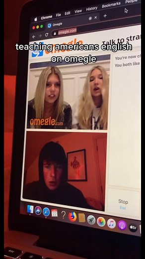 Teaching Americans English on Omegle