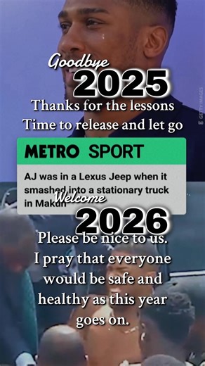 Anthony Joshua injured in car crash in Nigeria 🚨 The former world heavyweight champion was injured in traffic accident which occurred on the Lagos-Ibadan expressway in Makun, Nigeria. Local media report that the 36-year-old was in a Lexus Jeep which crashed into a stationary truck just after 11am on Monday. Two people were confirmed dead at the scene, while the boxing superstar escaped with minor injuries. #anthonyjoshua #aj #joshua #breakingnews #sportsnews