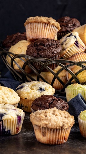 278K views · 5.1K reactions | Use one recipe to create any flavor of muffin in any size with our Master Muffin Recipe, featuring endless mix-ins, toppings, and flavorings. https://thestayathomechef.com/homemade-muffins/ | The Stay At Home Chef | Facebook