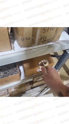 Our #magnets are incredibly strong 🧲Check out these clips from around the packing room and warehouse --- #magnets #strongmagnets #magneticfield #ferrite #neodymium