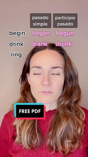 Free English Irregular Verbs PDF Download