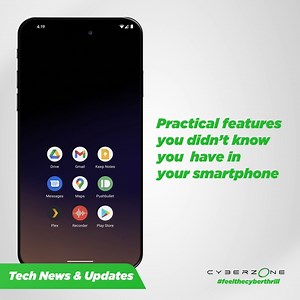 Did you know that smartphones are more than just, well, phones? Check out these #TechAssured features that most people have no idea about! #CheckCyberzone for more hacks that will improve your tech experience. #FeelTheCyberThrill Do you know more secret smartphone features? Tell us in the comments! Discover the thrill of tech-assured shopping only here at Cyberzone. Know more at https://www.smcyberzone.com/ | SM Cyberzone