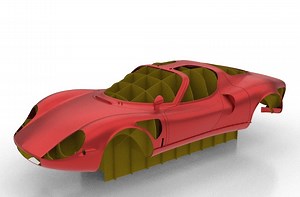 ALFA ROMEO 33 STRADALE Body Buck Blueprint Plans Car Replica Scale 1 1 Classic Car - Etsy Australia