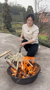 Crafting Heritage: A Bamboo Rake Inspired by Traditional Chinese Design 🌿 #handmade #homemade #diy #craft #bamboo | Ling Li