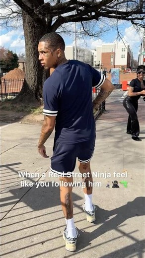 Coincidentally walking the same way as me can put you N real danger 🪼🥷🏼🔫 #shorts