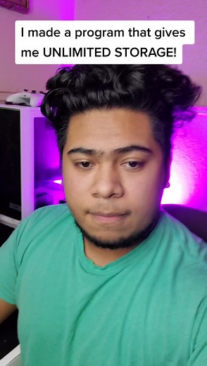 I made a program using Python that gives me UNLIMITED STORAGE! #python #computerscience #programming #code #softwareengineer #softwaredeveloper