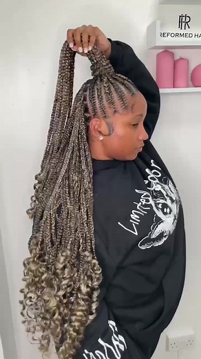 Stunning Knotless Braids Half Up Half Down Hairstyles