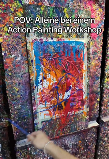 Action Painting Workshop: Kreativität erleben