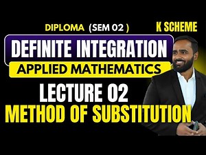 Definite Integration|Lecture 02|Method of Substitution |Applied Mathematics|Diploma|Pradeep Giri Sir
