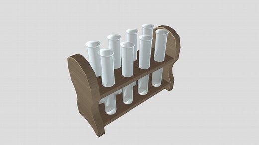 Test Tube Rack - Download Free 3D model by Kroko.blend (@jaromir.ternavskiy)
