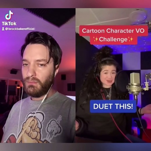 Cartoon character VO challenge | Brock Baker