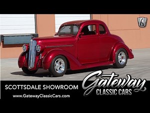 1937 Dodge 5 Window Coupe Rotisserie Restored For Sale - Gateway Classic Cars of Scottsdale #758