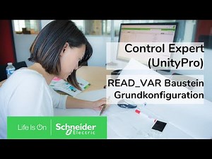 ControlExpert (UnityPro): READ_VAR Baustein, Grundkonfiguration | Schneider Electric