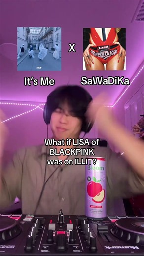 its sawadika! #illit #lisablackpink #kpop #mashup #giftedbybloom