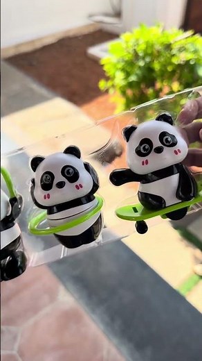wall love panda rotating toy with skateboard | Amazon Finds | Toys Collections review