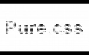 Pure.css 轻量级、响应式CSS框架
