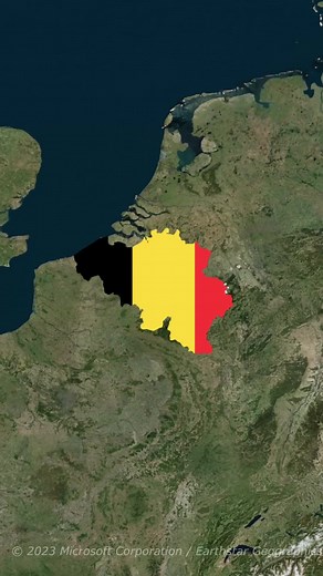 Discover the Unique Geography of Belgium | Maps & Animation