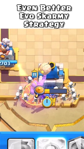 Bowler + Skeleton King Secret Strategy 😈🏀 | Clash Royale 2026