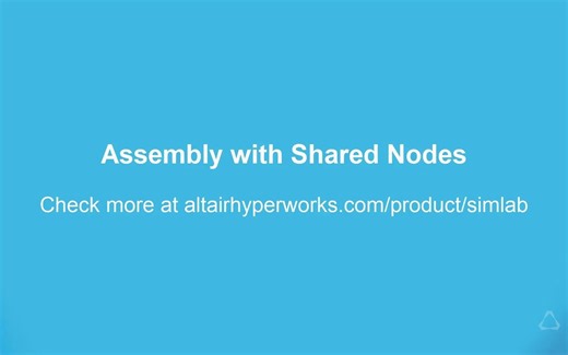 Simlab装配体共享节点连接设置教程