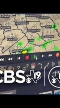 A look at your rain here in East Texas